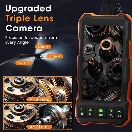 Epicmate Triple Lens Sewer Inspection Camera-Snake Camera