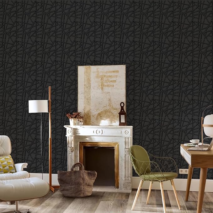 LEVOWAY 33 Pack 3D Wall Panels for Interior Wall Decor, Wall Covering Panles