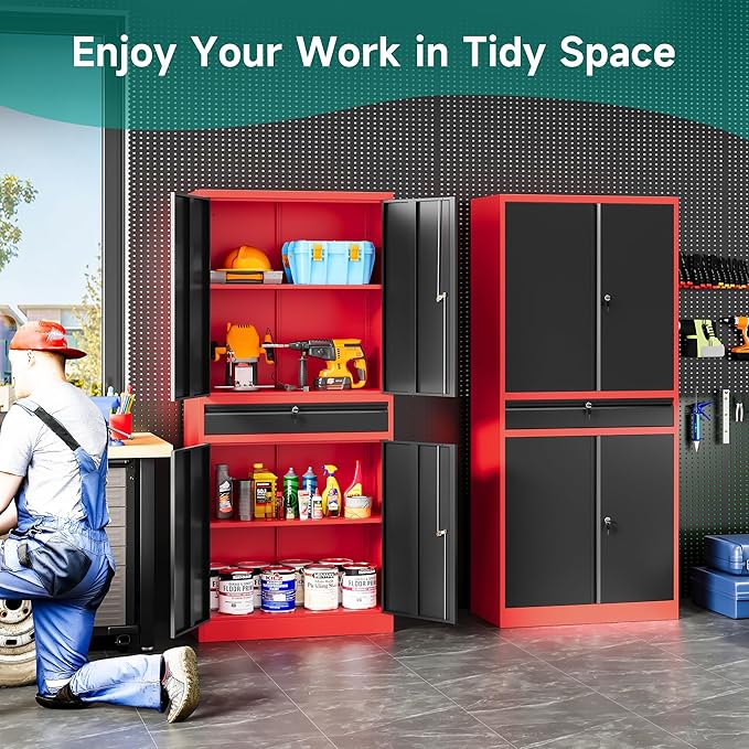 SISESOL Metal Storage Cabinet