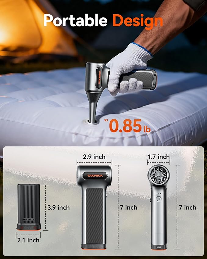 WOLFBOX MF200 Compressed Air Duster