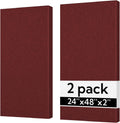 Olanglab Sound Absorbing Acoustic Wall Panels 2 Pack, Large Fabric Wrapped