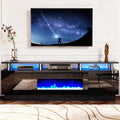 oneinmil 2 Tier TV Console Stand