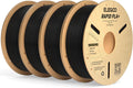 ELEGOO Rapid PLA Plus Filament 1.75mm Black 4KG, PLA+ 3D Printer Filament