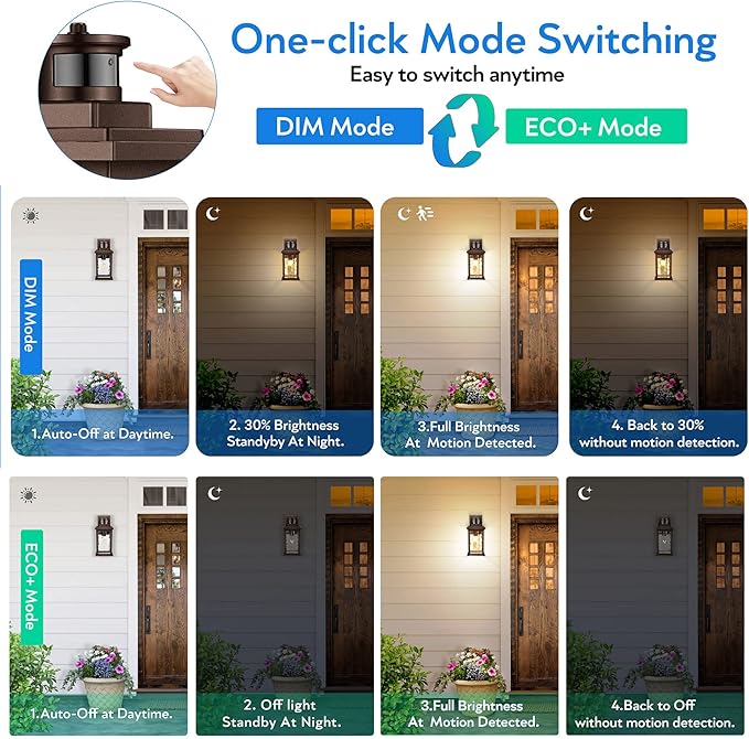VIANIS Outdoor Motion Sensor Lights