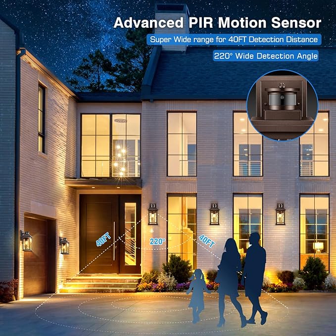 VIANIS Outdoor Motion Sensor Lights