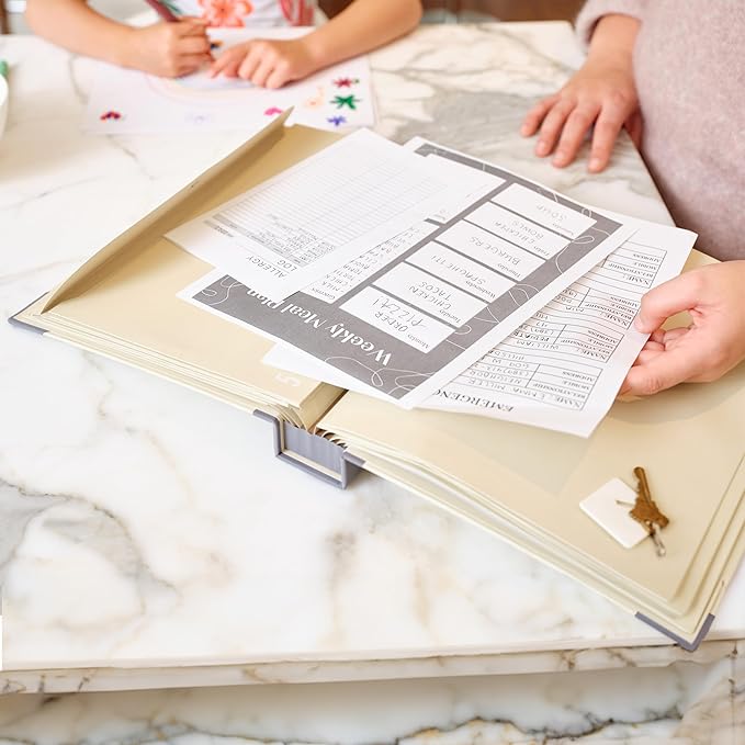 Savor | The Folio™ Document Organizer 2025 Edition | Premium Life Binder