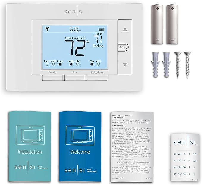 Sensi Smart Thermostat, 100 Years Of Expertise, Data Privacy, Programmable