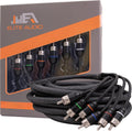 Elite Audio Premium Series 20ft. 6-Channel Car Audio RCA Cable – Double Shielded