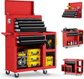 8 Drawer Rolling Tool Chest, 3-in-1 Assembled Tool Cabinet