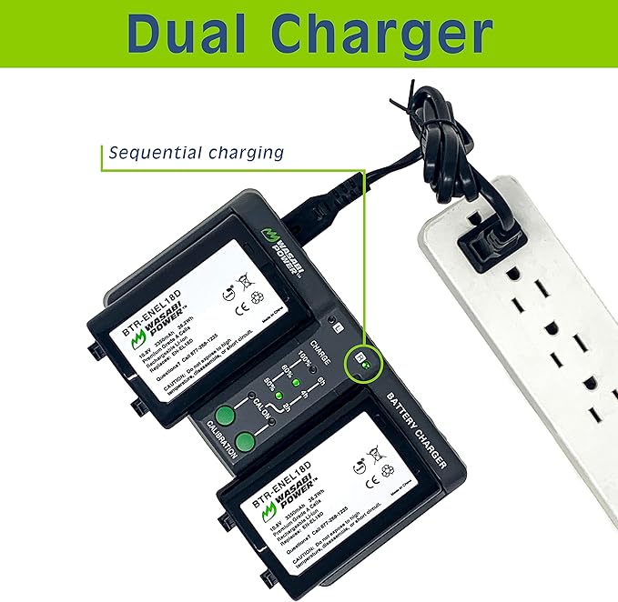 Wasabi Power Battery 2-Pack and Dual Charger