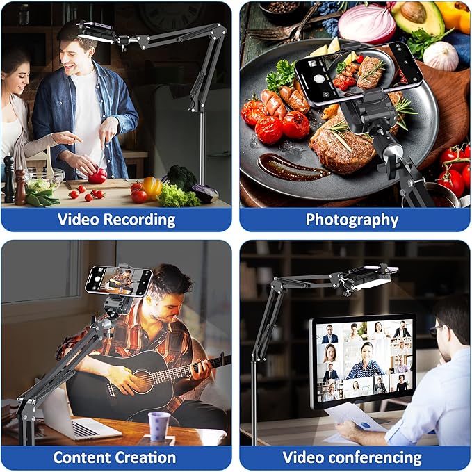Floor Overhead Phone Tripod