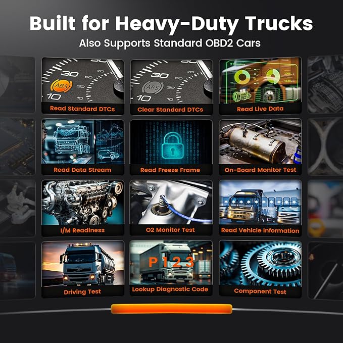ANCEL HD120 Heavy Duty Truck Scanner