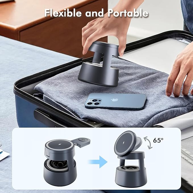 5 in 1 Magnetic Wireless Charger Bluetooth Speakers and Night Light