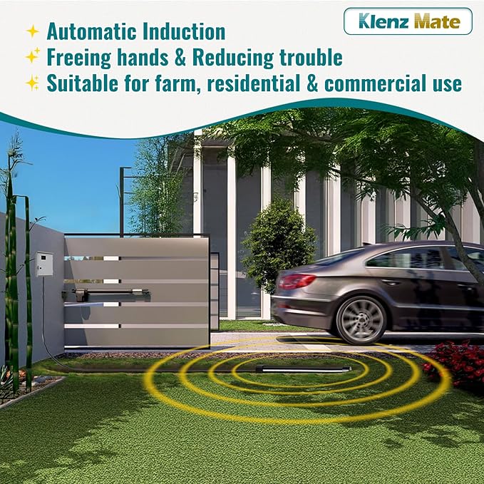 2026 Upgraded Vehicle Exit Sensor, Automatic Gate Opener Car Detector
