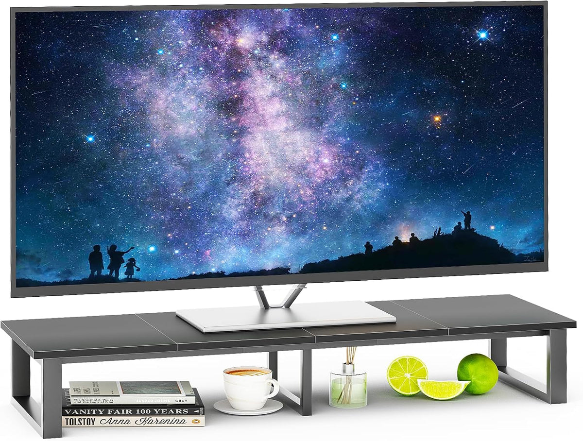 aboxoo 45" TV Riser for 32-60 inch TV, TV Riser Stand Shelf, Tabletop TV Stand