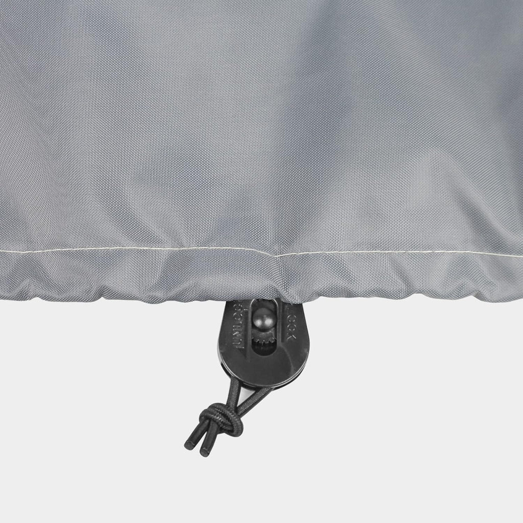 patio deck box cover waterproof, 62l x 30w showing dimensions