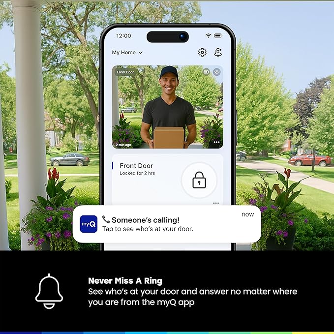 myQ Secure View™ 3-in-1 Smart Lock