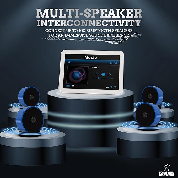 Long Run Technologies Paired Bluetooth Speakers