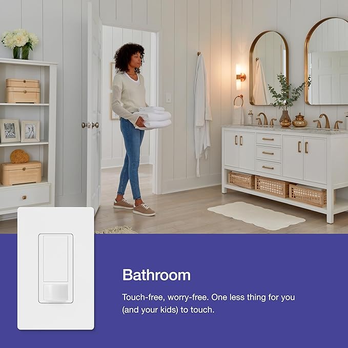 Lutron Maestro Motion Sensor Light Switch Indoor
