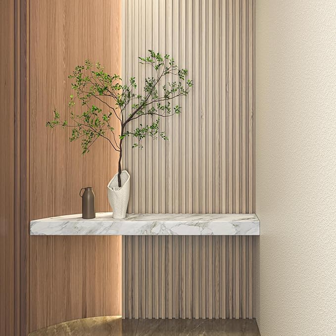 Art3d Slat Wood Wall Paneling for Interior and Ceiling Decoration