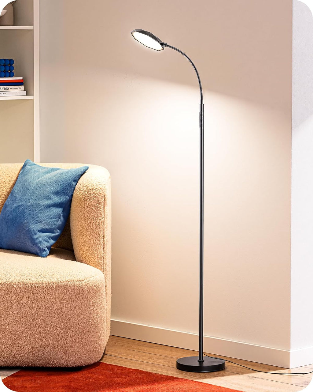 EDISHINE LED Floor Lamp, 1300LM Super Bright Reading Floor Lamps