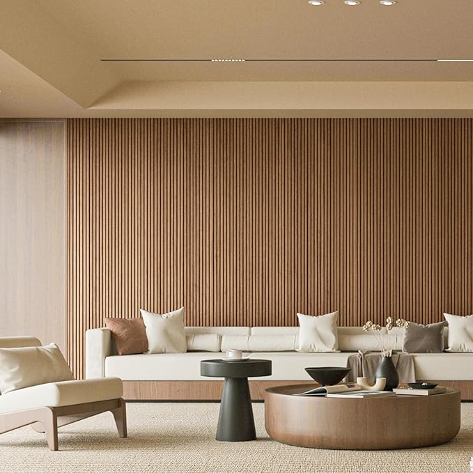 Art3d Slat Wood Wall Paneling for Interior and Ceiling Decoration
