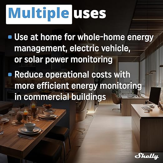 Shelly Pro 3EM 3CT 63 | Wi-Fi & LAN 3-Phase Professional Smart Energy Meter |