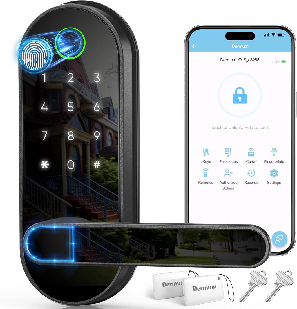 Keyless Entry Fingerprint Digital Smart Lock