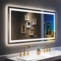 YEELAIT 55x30 Inch LED Bathroom Mirror