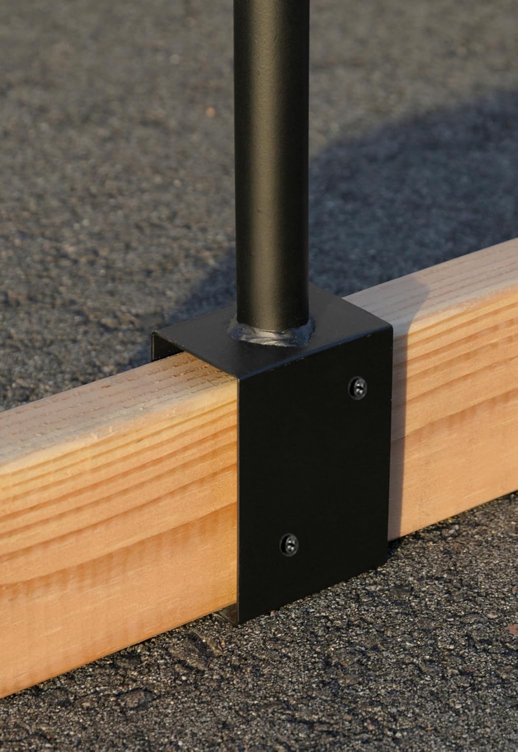 shelterlogic lumberrack black firewood rack adjustable bracket kit showing dimensions
