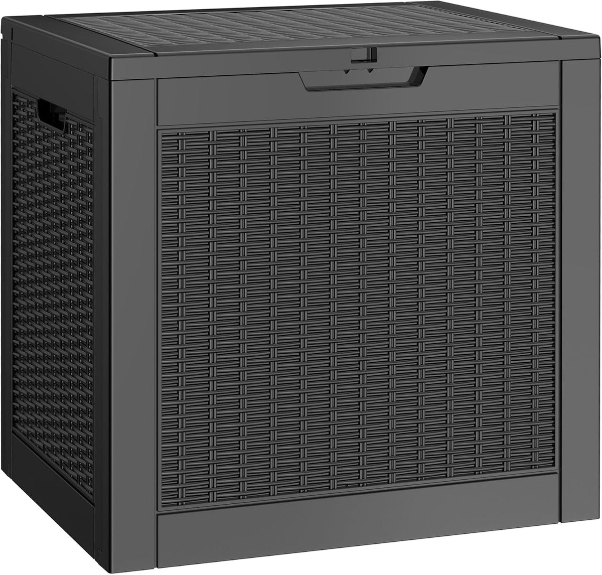 35 Gallon Outdoor Storage Box Waterproof Deck Box Patio Storage