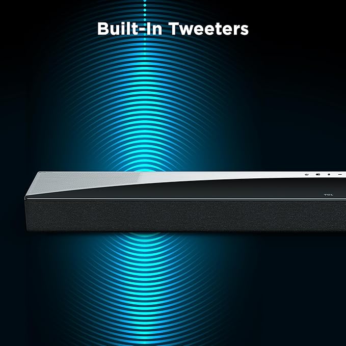 TCL Q75H 5.1.2 Sound Bar with Wireless Subwoofer