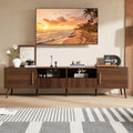 Merax Mid Century 78" TV Stand, Modern Entertainment Center
