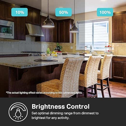 Kasa Smart Kasa Matter Smart Dimmer Switch: Voice Control w/Siri, Alexa &