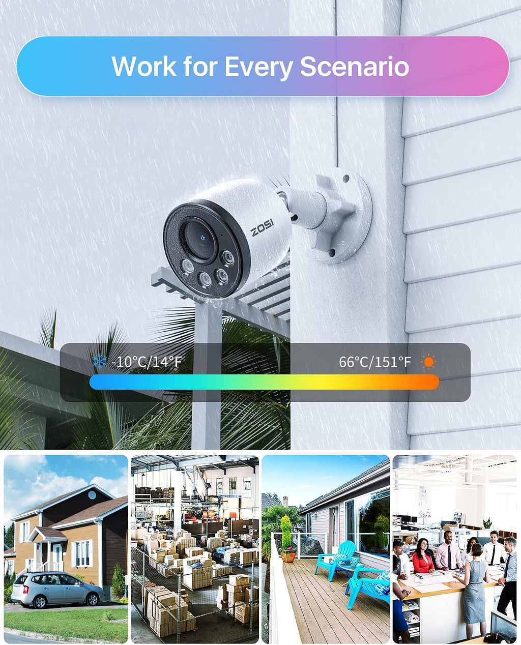 zosi zg1804e 4mp add-on camera with audio,outdoor poe, view 9