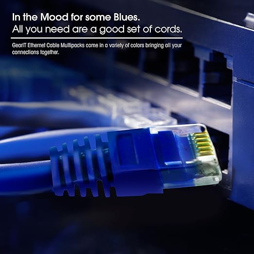 GEARit Cat 6 Ethernet Cable Pack (100-Pack)