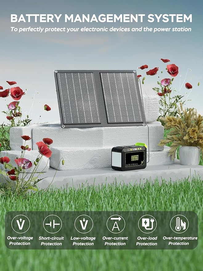 MARBERO 88.8Wh Solar Generator