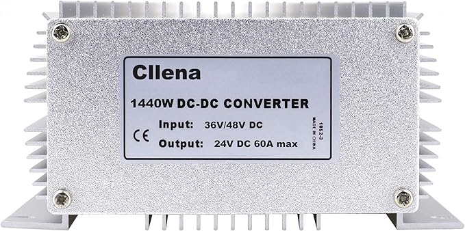 Cllena 36V/48V to 24V DC/DC Buck Converter, Waterproof