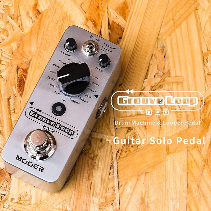 MOOER Groove Loop drum machine