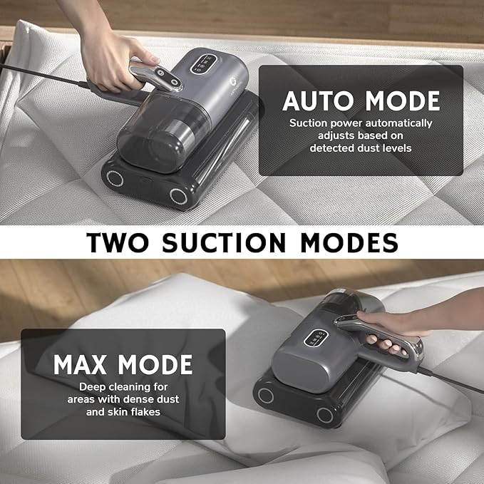 AIRTHEREAL M1 Mattress Vacuum Cleaner, 6 in 1 Bed Vacuum