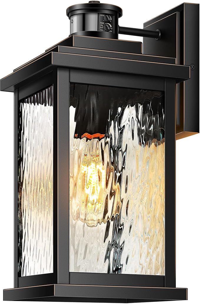VIANIS Large Motion Sensor Outdoor Lights, Dusk to Dawn Outdoor Lighting