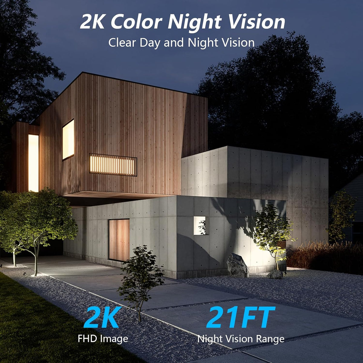 wansview security cameras wireless outdoor, dual lens ptz, package contents