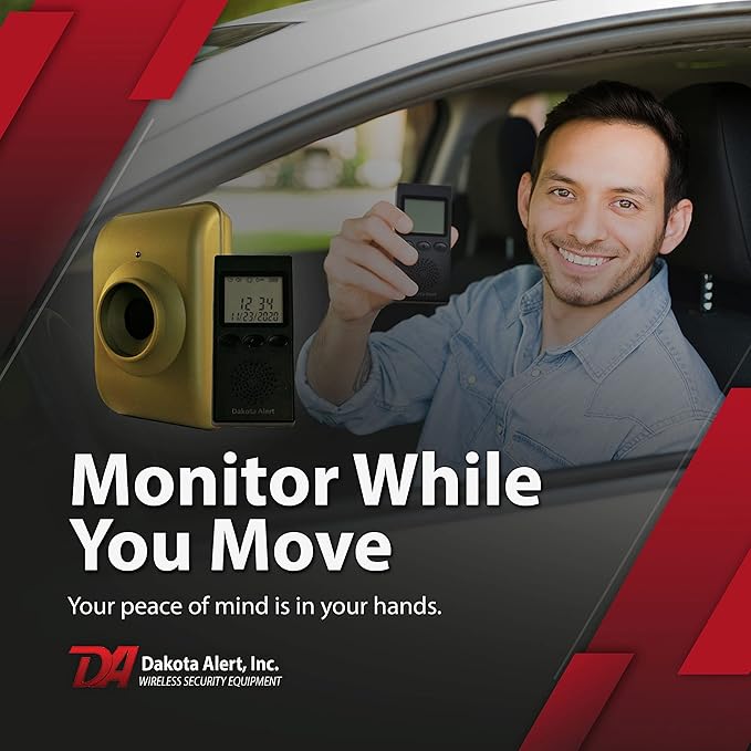 Long Range Motion Sensor System- Dakota Alert MTPR-4000 Wireless Motion