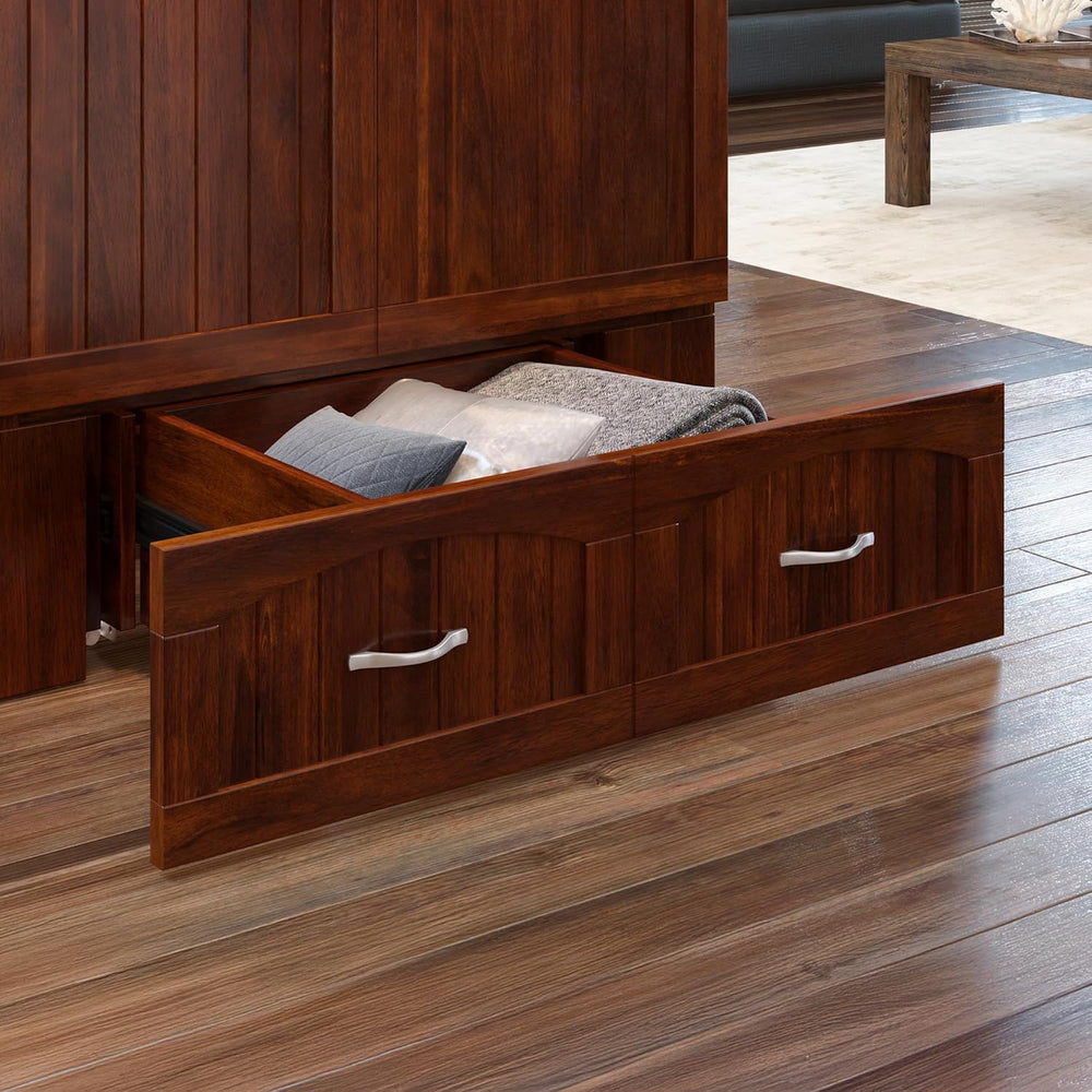 AFI, Southampton Murphy Bed Chest Twin XL with 6" Mattress & Drawer,...
