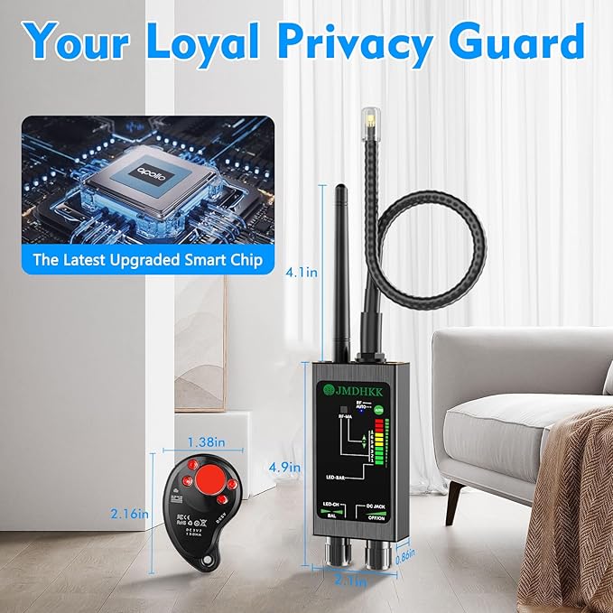 JMDHKK M8000 Hidden Camera Detector, Bug Detector, Camera Finder, Signal