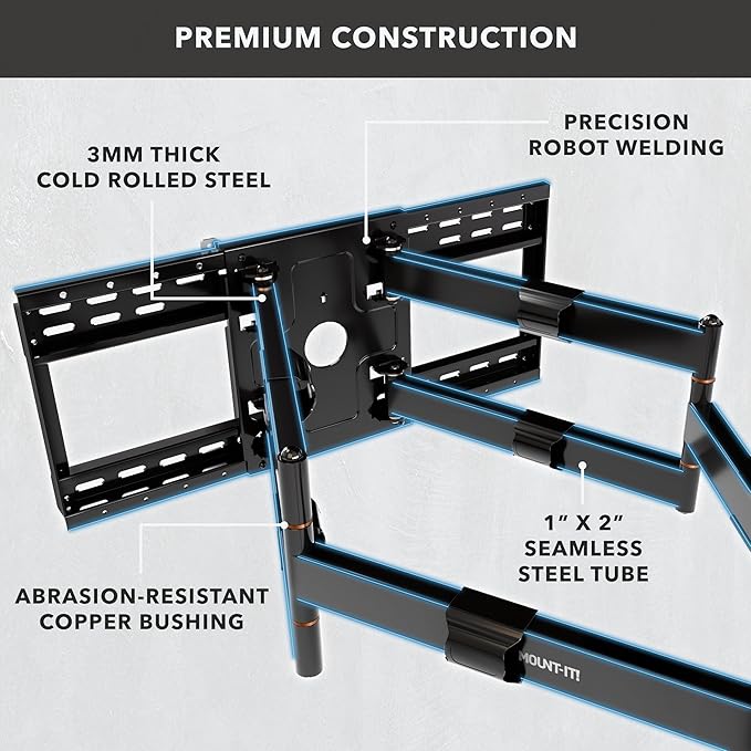 Mount-It! The Beast Full Motion TV Wall Mount