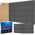 BSHEAD 6 Pack 2-Layer Fold Soundproof Wall Panels, 0.9lb/ft³ High Density