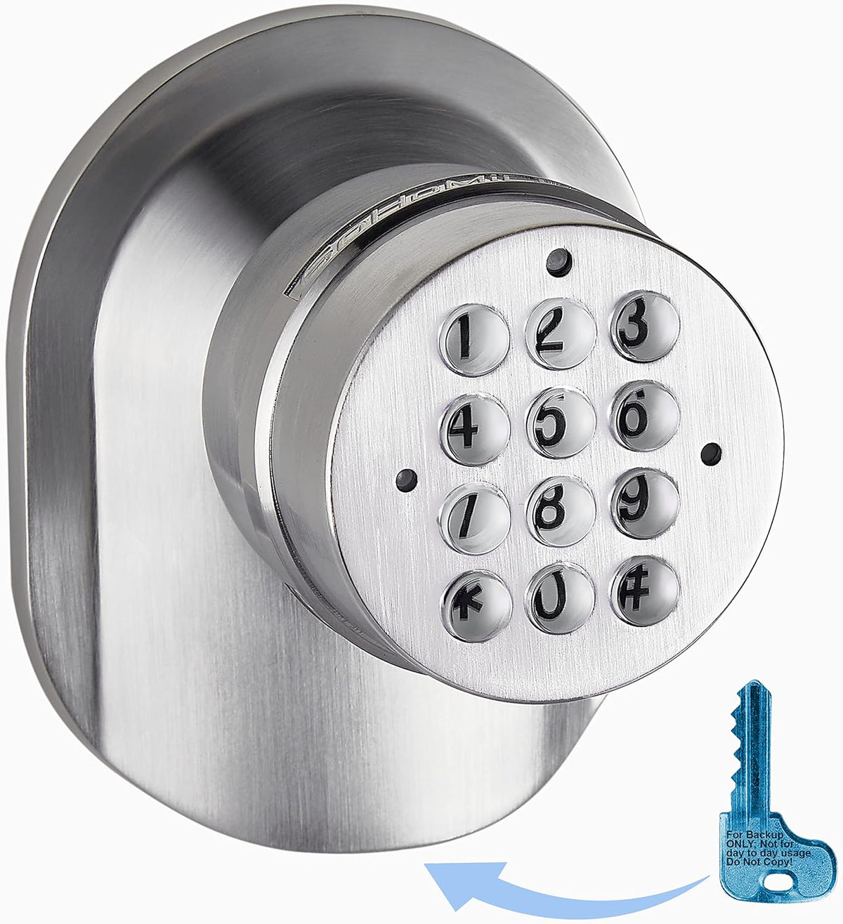 SoHoMiLL® Electronic Keypad Door Knob SoHo Mill® and Lock Set