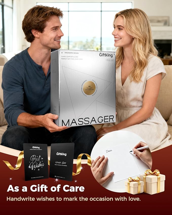 Neck Massager with Heat, Shiatsu Back and Neck Massagers, 3D Deep Tissue