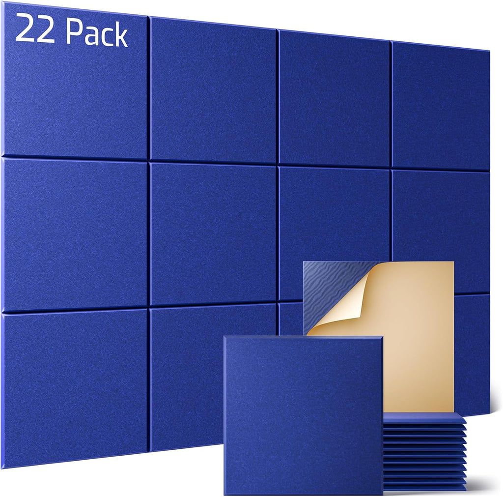 Sonicism 22 Pack Acoustic Wall Panels